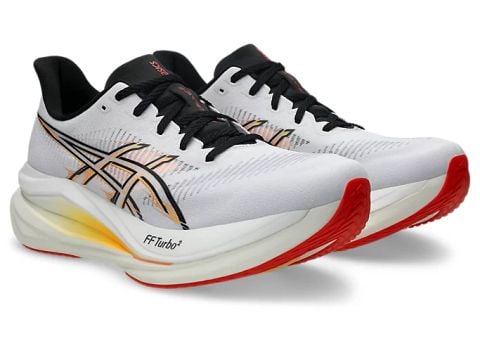  Giày Chạy Bộ Nam Asics Sonicblast 2 -  White/Stadium Orange 