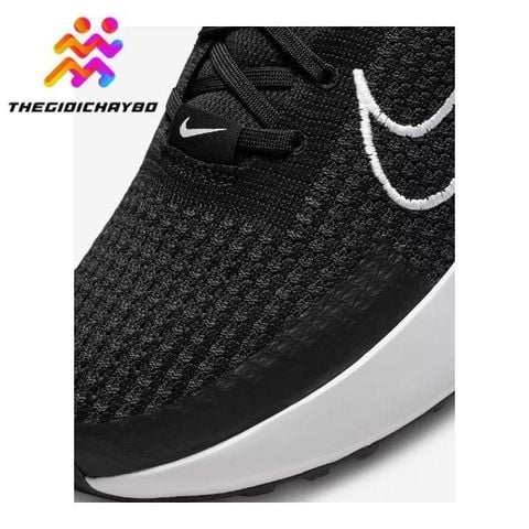  Giày Chạy Bộ Nam Nike Interact Road Run - Black/Anthracite/White 