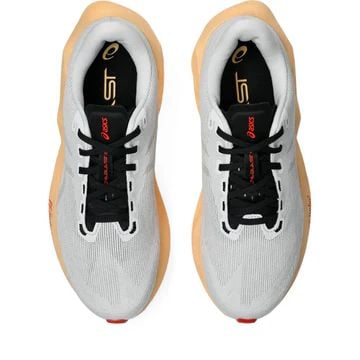  Giày Chạy Bộ Nam Asics Novablast 6 - White / Orange Glow 