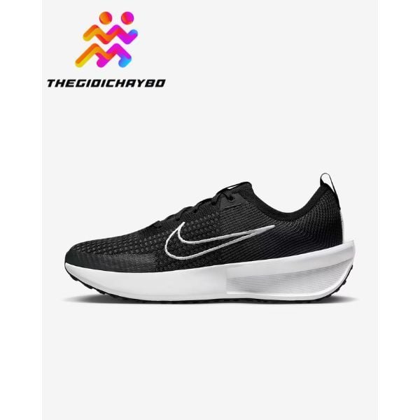  Giày Chạy Bộ Nam Nike Interact Road Run - Black/Anthracite/White 