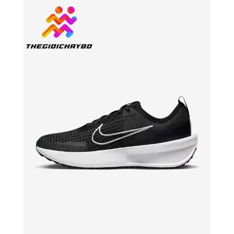  Giày Chạy Bộ Nam Nike Interact Road Run - Black/Anthracite/White 