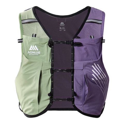  Vest Nước Chạy Bộ Aonijie C9116 Trail Running 10L - Tím Xanh Lá 