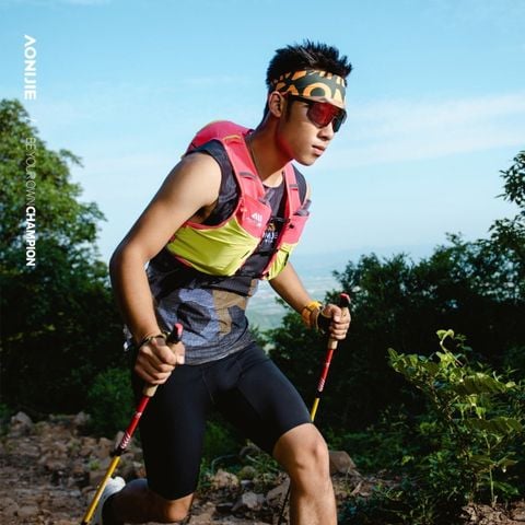  Vest Nước Chạy Bộ Aonijie C9116 Trail Running 10L - Hồng 