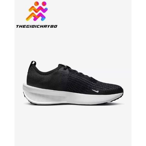  Giày Chạy Bộ Nam Nike Interact Road Run - Black/Anthracite/White 