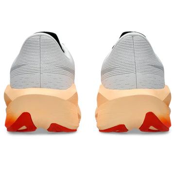  Giày Chạy Bộ Nam Asics Novablast 6 - White / Orange Glow 