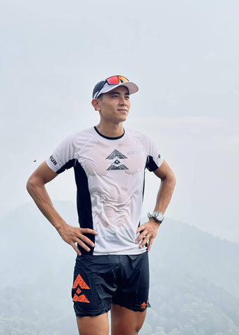  Quần Short Chạy Bộ Nam T8 Custom Sherpa - Orange Logo 