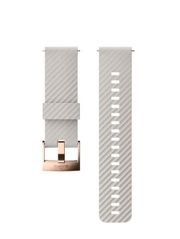  Dây Đồng Hồ Suunto 24mm Athletic 3 Silicone - White/Gold 