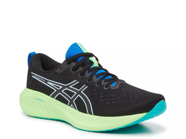  Giày Chạy Bộ Nam Asics Gel-Excite 10 - Black/Light Blue 