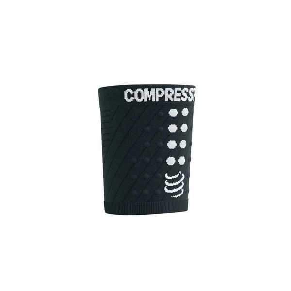  Băng Bảo Vệ Cổ Tay Thể Thao Compressport Racing Sweatband - Black 