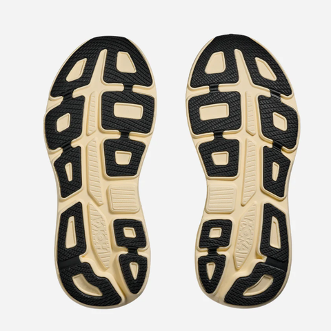  Giày Chạy Bộ Nam Hoka Bondi 9 Wide - Carbon Black / Yellow Gold 