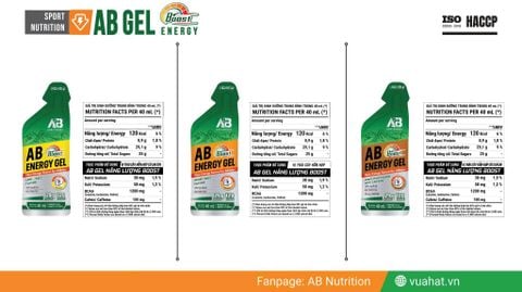  Gel Năng Lượng AB Boost - Vị Chanh Muối 