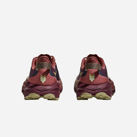  Giày Chạy Bộ Nữ Hoka Speedgoat 6 Wide Trail - ROUGE / BL 