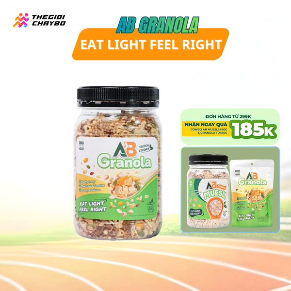  Ngũ Cốc AB Granola - Dừa Nhiệt Đới 