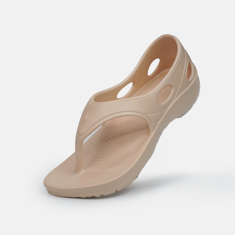  Dép Chạy Bộ Có Quai Goya Sandal Plus - Trắng Kem 