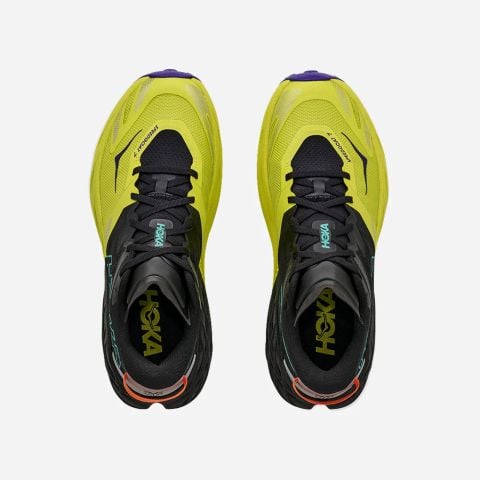  Giày Chạy Địa Hình Nam Hoka Speedgoat 7 - Black / Citrus 