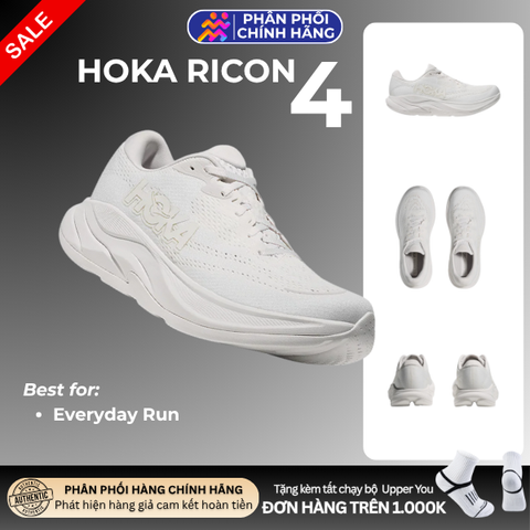  Giày Chạy Bộ Nữ Hoka Rincon 4 - White 
