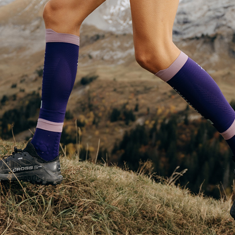  Băng Bảo Vệ Bắp Chân Compressport R2 3.0 - Purple/Grape 