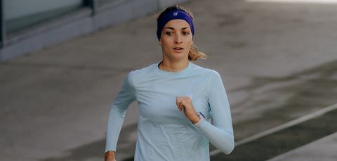  Băng Đô Thể Thao Compressport Thin Headband On/Off Uniq Size -  Purple 