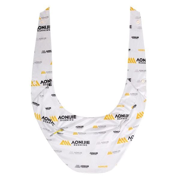  Khăn Đá Thể Thao, Khăn Chườm Lạnh, Bảo Vệ Cổ Aonijie E4429 - Trắng 