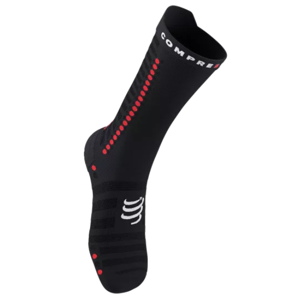  Tất Đạp Xe Compressport Pro Racing Socks V4.0 Ultralight Bike - Black/White 
