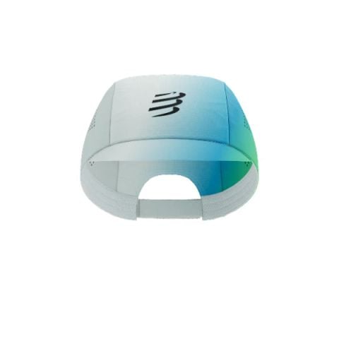  Nón Thể Thao Compressport Pro Racing Cap - Star White/Blue-Green 