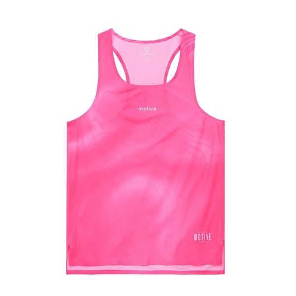  Áo Singlet Chạy Bộ Nam Motive Airwear - Hồng 