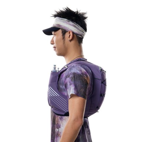  Vest Nước Chạy Bộ Aonijie C9116 Trail Running 10L - Tím Xanh Lá 