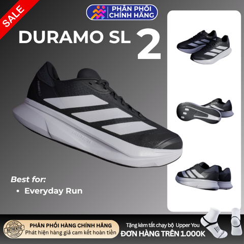  Giày Chạy Bộ Nam Adidas Duramo SL 2 - Core Black / Cloud White 