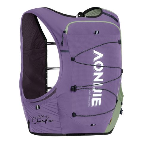  Vest Nước Chạy Bộ Aonijie C9116 Trail Running 10L - Tím Xanh Lá 
