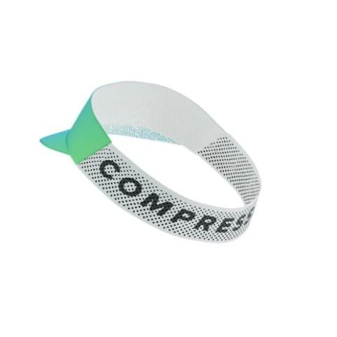  Nón Thể Thao Compressport Pro Racing Visor - Star White/Blue-Green 