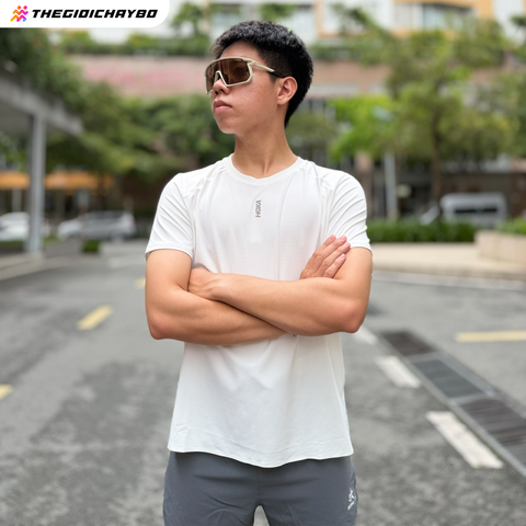  Quần Short Chạy Bộ Athlet ATQ414 Đa Năng , Có Đai Belt - Xám 