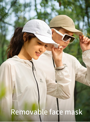  Nón Chống Nắng Unisex Aonijie E4626 Kèm Khăn Che Cổ Tháo Rời - Grey 