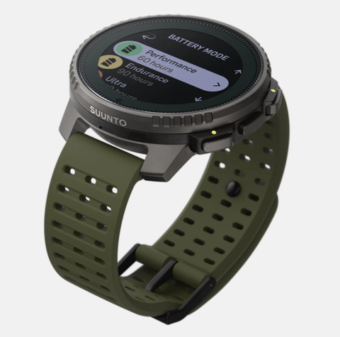  Đồng Hồ GPS Suunto Vertical Solar Viền Titanium 49mm, Dây Silicone - Forest 