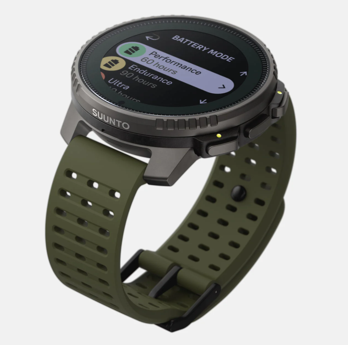  Đồng Hồ GPS Suunto Vertical Solar Viền Titanium 49mm, Dây Silicone - Forest 