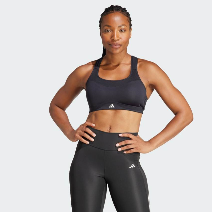  Áo Bra Nữ ADIDAS Tập Luyện High Support Impact TLRD - Black 