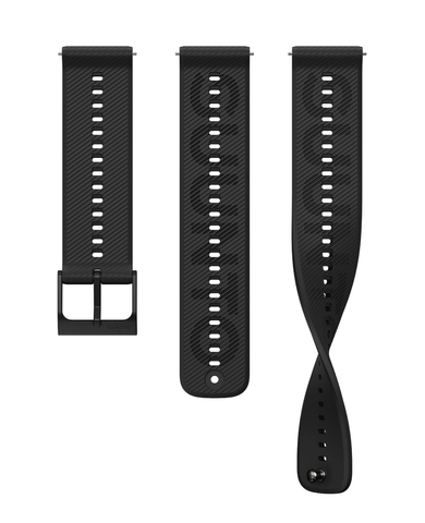  Dây Đồng Hồ Suunto 22mm Athletic 6 Silicone - Black 