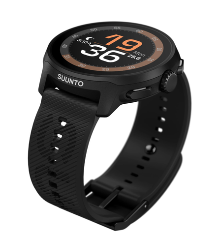  Dây Đồng Hồ Suunto 22mm Athletic 6 Silicone - Black 