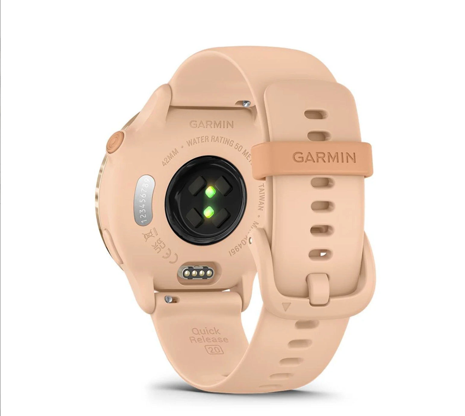  Đồng Hồ GPS Garmin Vivoactive 6 - Metallic Pink Dawn with Pink Dawn Band 