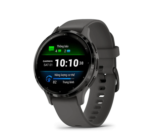  Đồng Hồ GPS Garmin Venu 3S - Slate Stainless Steel Bezel 