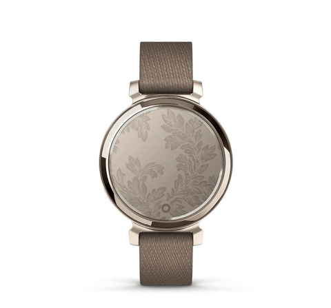  Đồng Hồ Thông Minh Garmin Lily 2 Classic - Cream Gold with Coffee Nylon Band 