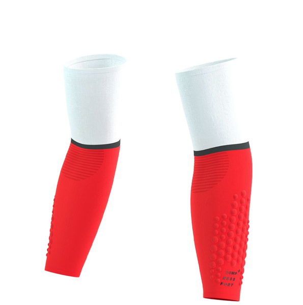  Băng Bảo Vệ Ống Tay Compressport ArmForce Ultralight - White/Fluorescent 
