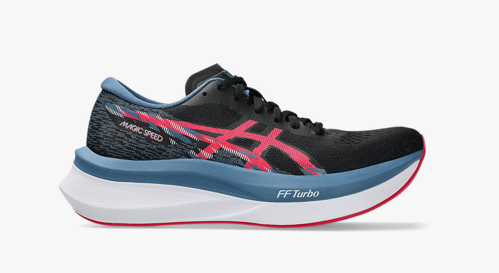  Giày Chạy Bộ Nữ Asics Magic Speed 4.0 - Black/Winter Sea 