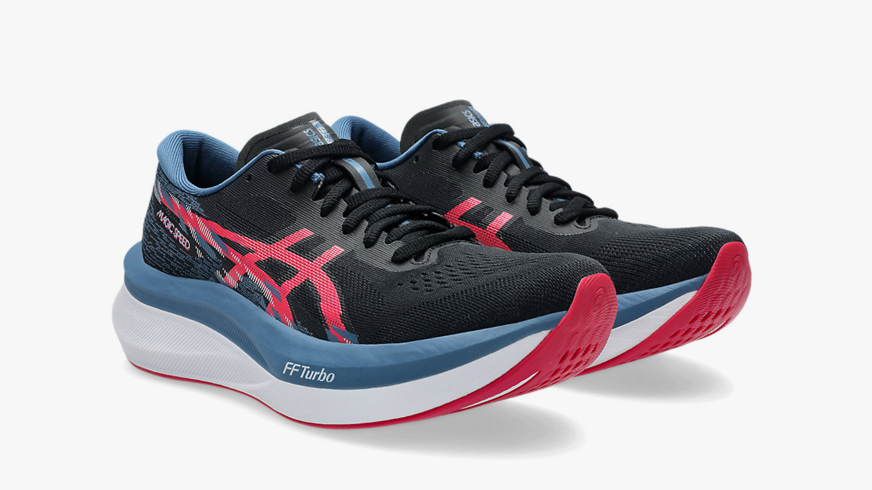  Giày Chạy Bộ Nữ Asics Magic Speed 4.0 - Black/Winter Sea 