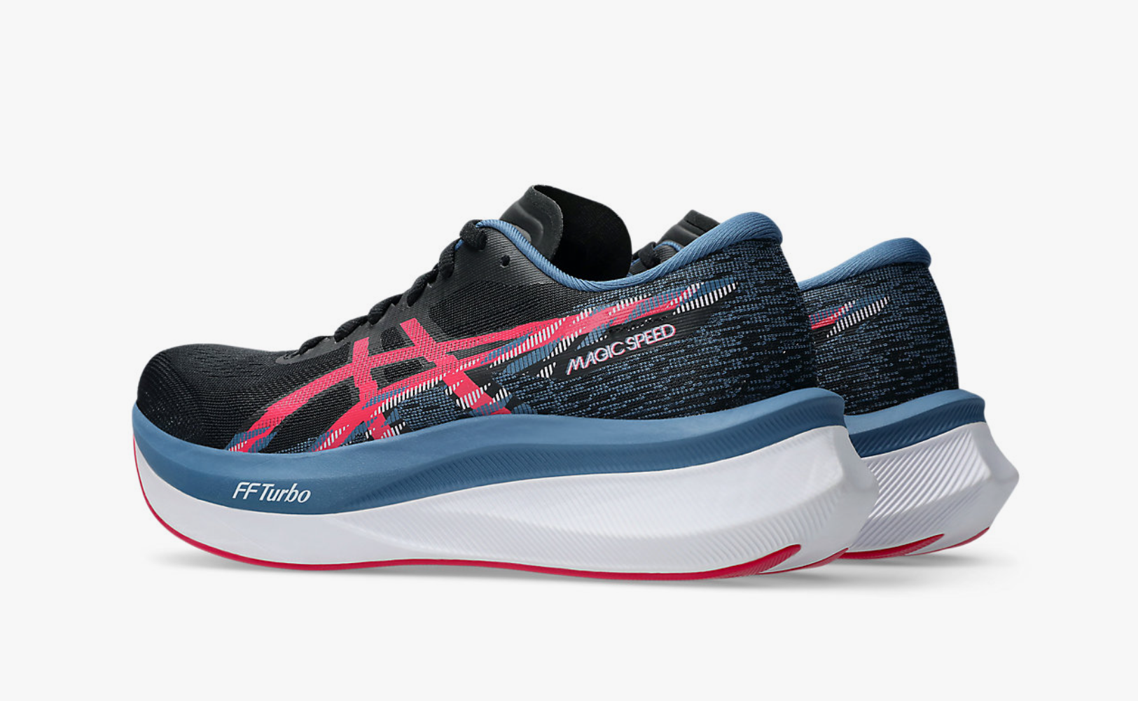  Giày Chạy Bộ Nữ Asics Magic Speed 4.0 - Black/Winter Sea 