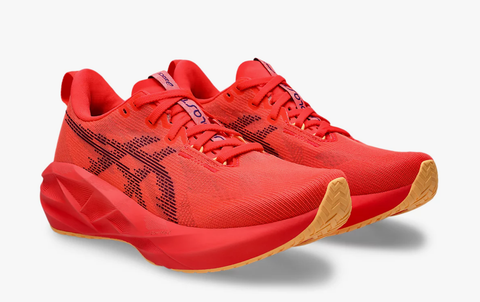  Giày Chạy Bộ Nam Asics Novablast 5 - Flash Red/Edo Purple 