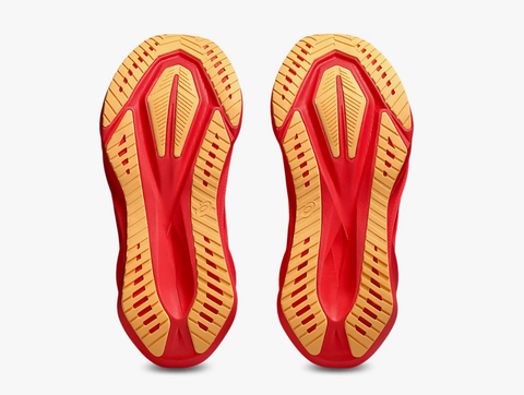  Giày Chạy Bộ Nam Asics Novablast 5 - Flash Red/Edo Purple 