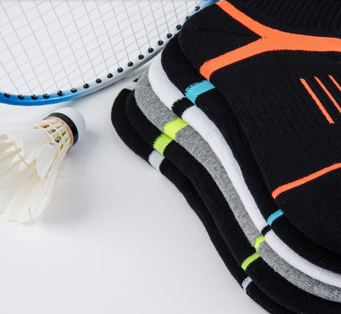  Tất/Vớ Cổ Ngắn Upper You Light Cushion SPM3003 - Trắng/Đen 