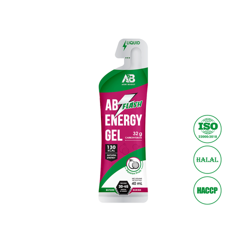  Gel Năng Lượng AB Flash Gói 40ml - Vị Chanh Dây 