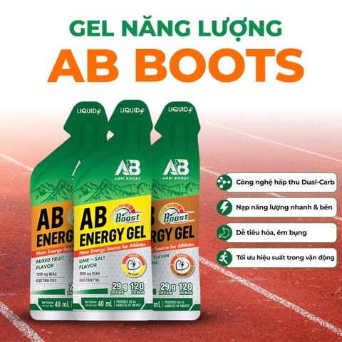 Gel Năng Lượng AB Boost - Vị Trái Cây Hỗn Hợp 