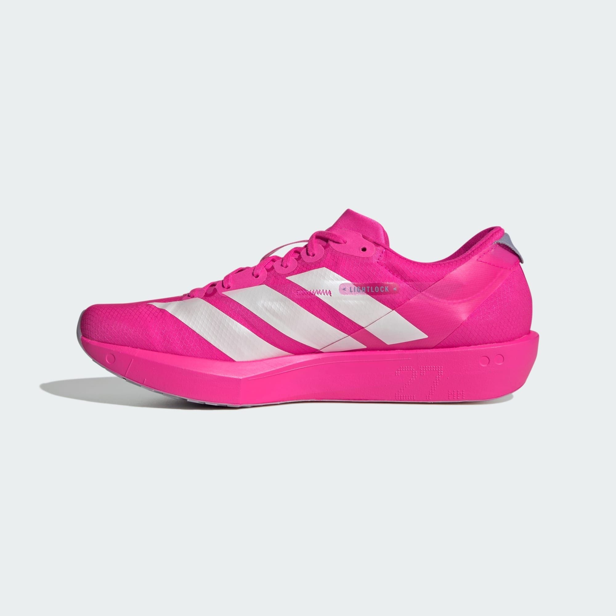  Giày Chạy Bộ Nam ADIDAS Adizero Adios 9 - Shock Pink/ Zero Met/ Silver Violet 